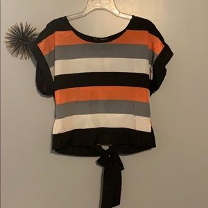 Striped and adorable crop too, Size L